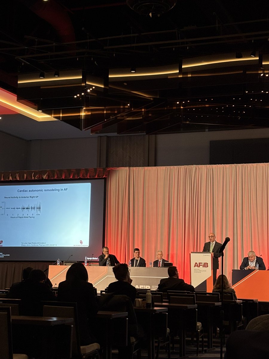 Michel Abou Khalil (@mabou_khalil) on Twitter photo Dr. Stavrakis at #WAFIB2025: Autonomic modulation is emerging as a promising therapy for select patients with AF and HF. Exciting times ahead! <a href="/nmarrouche/">Nassir Marrouche</a> <a href="/StavrosStavrak1/">Stavros Stavrakis</a> Dr. Stavrakis at #WAFIB2025: Autonomic modulation is emerging as a promising therapy for select patients with AF and HF. Exciting times ahead! <a href="/nmarrouche/">Nassir Marrouche</a> <a href="/StavrosStavrak1/">Stavros Stavrakis</a>