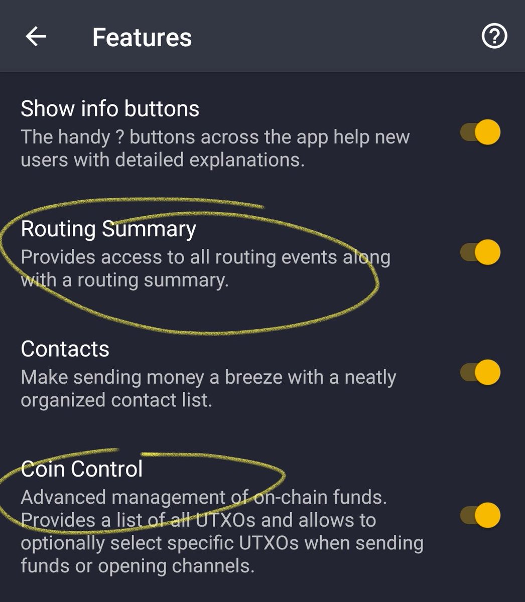 ishi0k's tweet image. En las últimas versiones @BitBananaApp ha implementado 2 features muy relevantes, el primero; mostrar la ruta de un pago de Lightning.

Y ahora en la versión 0.9.0, han agregado #CoinControl para on-chain.

Gran trabajo del equipo detrás de #BitBanana   💪👏