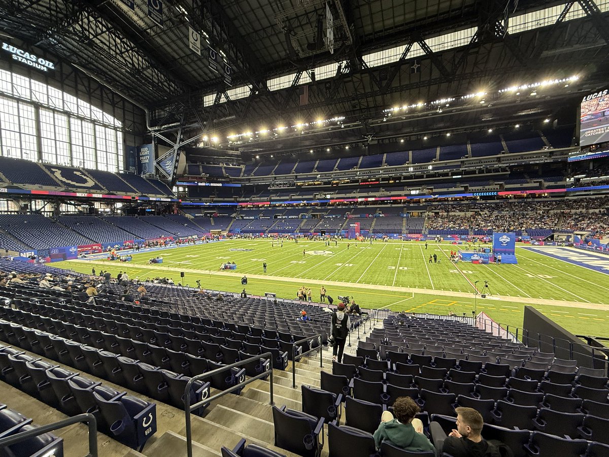 Good seeing everyone at the #NFLCombine25 - Hula Bowl guys put on a show!