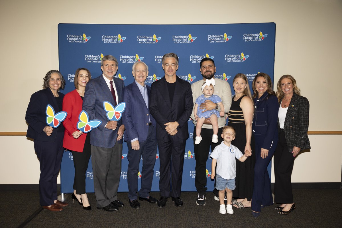 The 10th annual #MakeMarchMatter campaign is officially here! 🥳 Thank you to longtime CHLA supporters Chris Pine and Robert Pine for joining patients and staff to kickoff the yearly fundraising campaign.

Saving lives is everyone’s business, and the month-long fundraising drive