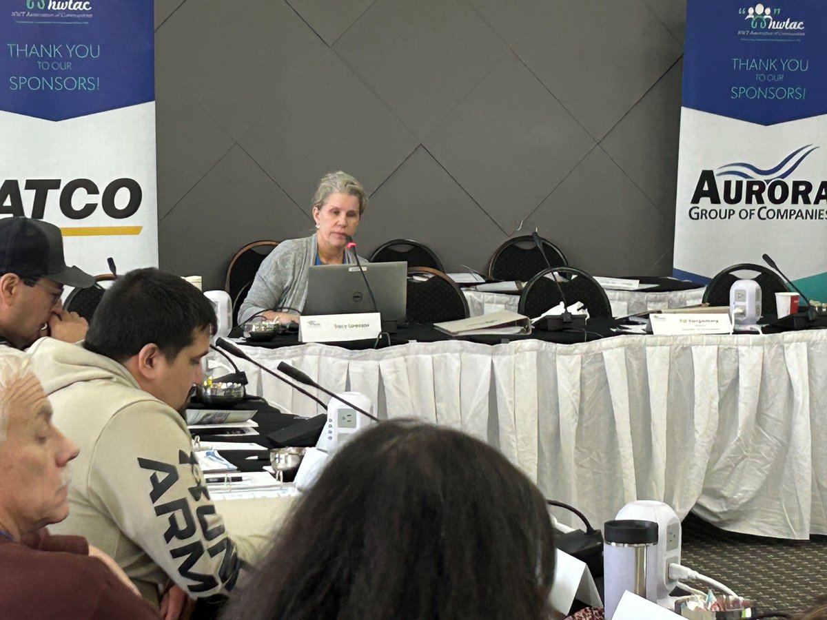 Great governance starts with strong leadership. Key insights today from Tracey Lorenson.  #NWTAC2025AGM #CommunitiesFirst #AdvocacyInAction
