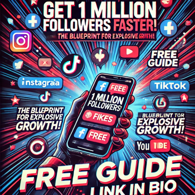 I'm giving away a free ebook! How to get A Million Followers!
I've prepared a FREE eBook on how to get started:  To receive it:-  1. Like &amp; Retweet 2. Reply with "Send"  ( Must be following for DM ).