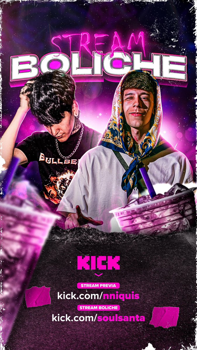 gonzalvuss's tweet photo. Hoy por @KickEspanol
Primero en el canal de @Nicoross_ a las 22hrs ๐ฆ๐ท #previando
Despuรฉs en el canal de @Estebansantacrz entre 1/2:00hrs ๐ฆ๐ท #boliche https://t.co/jd4ObDrgBj