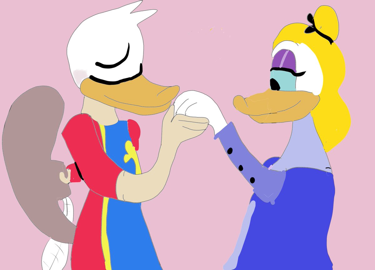 melsaidwhynot's tweet photo. Disney toons are so lucky - with everyone wearing gloves, you never worry about sweaty palms.
Anon on tumblr asked for more donsy (and morgwing lol) so I got in the mood to do a little sweet something from my favorite DTV.
#donaldduck
#daisyduck
#donsy https://t.co/9Rz3QoFiVO