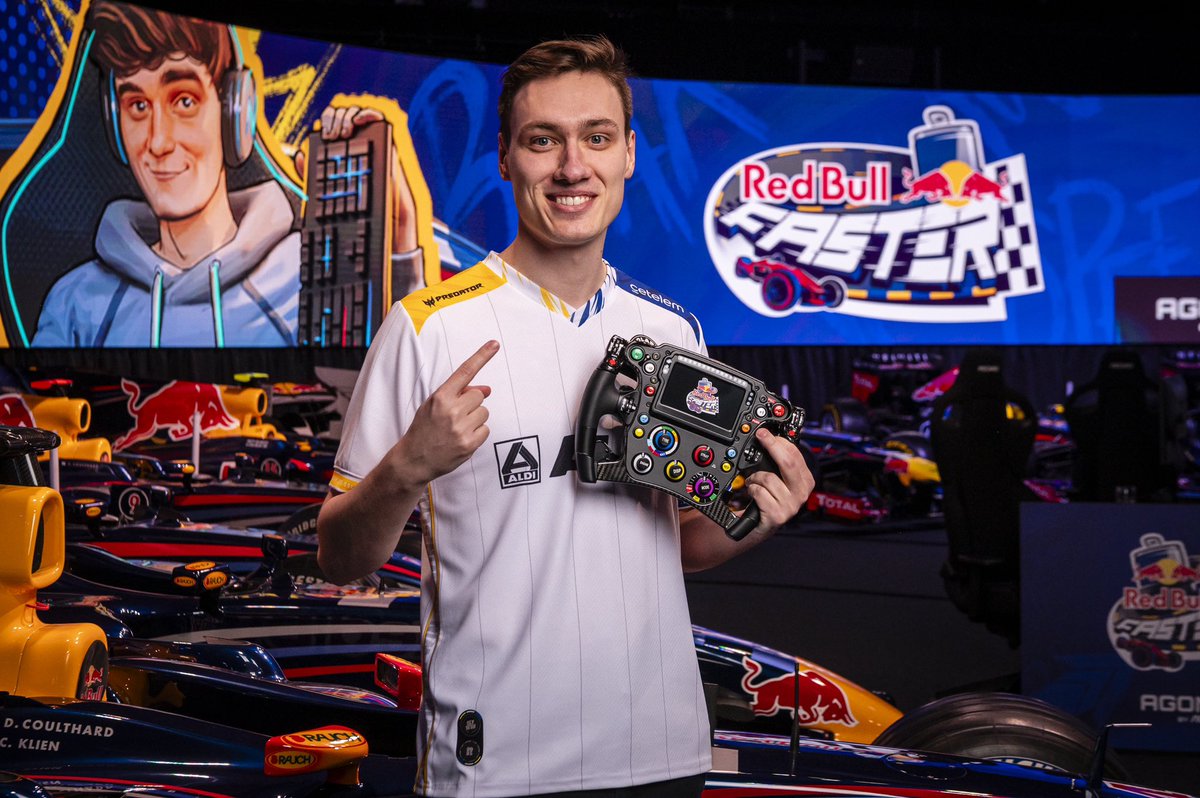 YOUR RED BULL FASTER CHAMPION @CARLJRTM 🏆