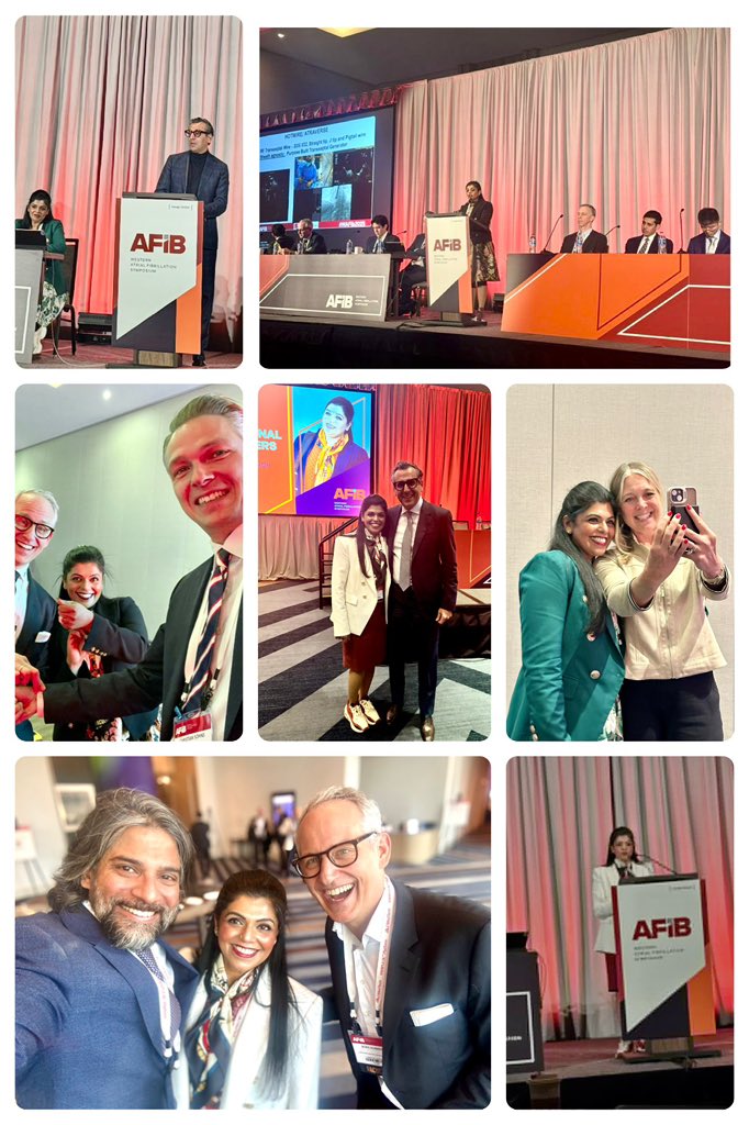Thrilled to be part of #WAFib2025 in Salt Lake City—one of the most insightful &amp; forward-thinking AFibmeetings! Honored to join world-class faculty, engage in roundtables, and be part of Thursday’s live &amp; recorded case sessions as an operator &amp; moderator.
Big thanks to