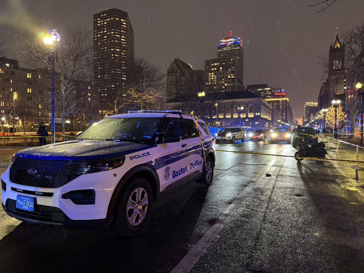 Boston, MA - The Boston Police are currently working an officer involved shooting in the area of the 500 Block of Boylston Street. Initial unconfirmed reports indicate 2 individuals were fighting when at least one produced a knife. Reportedly an off-duty police officer witnessed