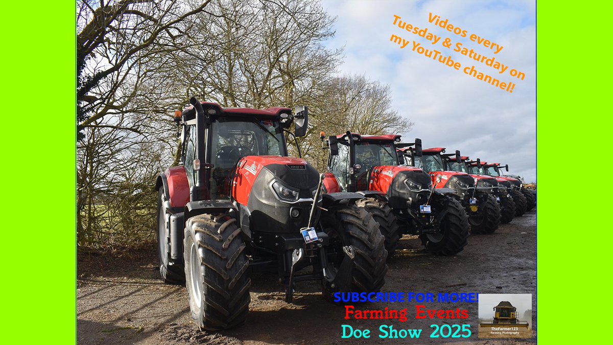 TheFarmer123YT's tweet image. Farming Events - Doe Show 2025: A look around the used case machinary. Video live on my channel - Check it out youtu.be/MwcKWw2H4vk Thanks! @ErnestDoeSons @CaseIH_UK_IRE #DoeShow #Case #Farming #FarmingPhotography #Agriculture