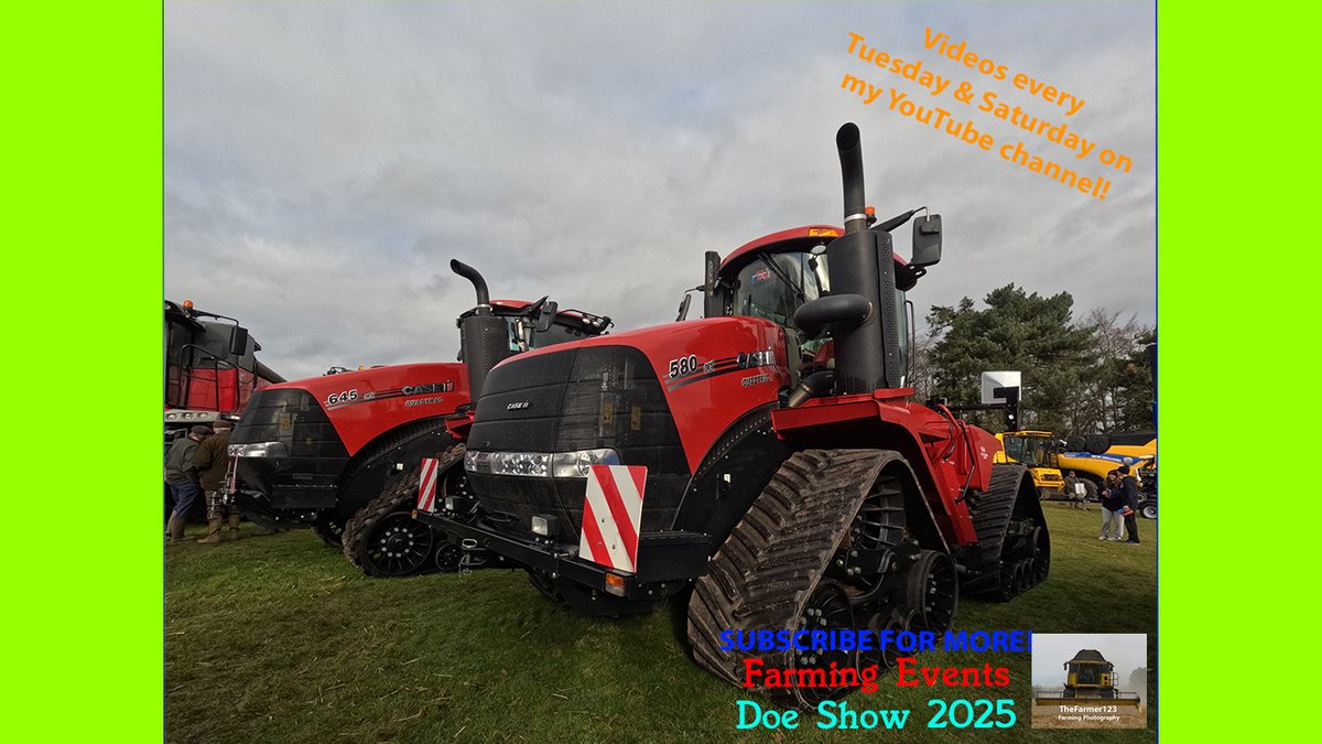 TheFarmer123YT's tweet image. Farming Events - Doe Show 2025: A look around the used case machinary. Video live on my channel - Check it out youtu.be/MwcKWw2H4vk Thanks! @ErnestDoeSons @CaseIH_UK_IRE #DoeShow #Case #Farming #FarmingPhotography #Agriculture