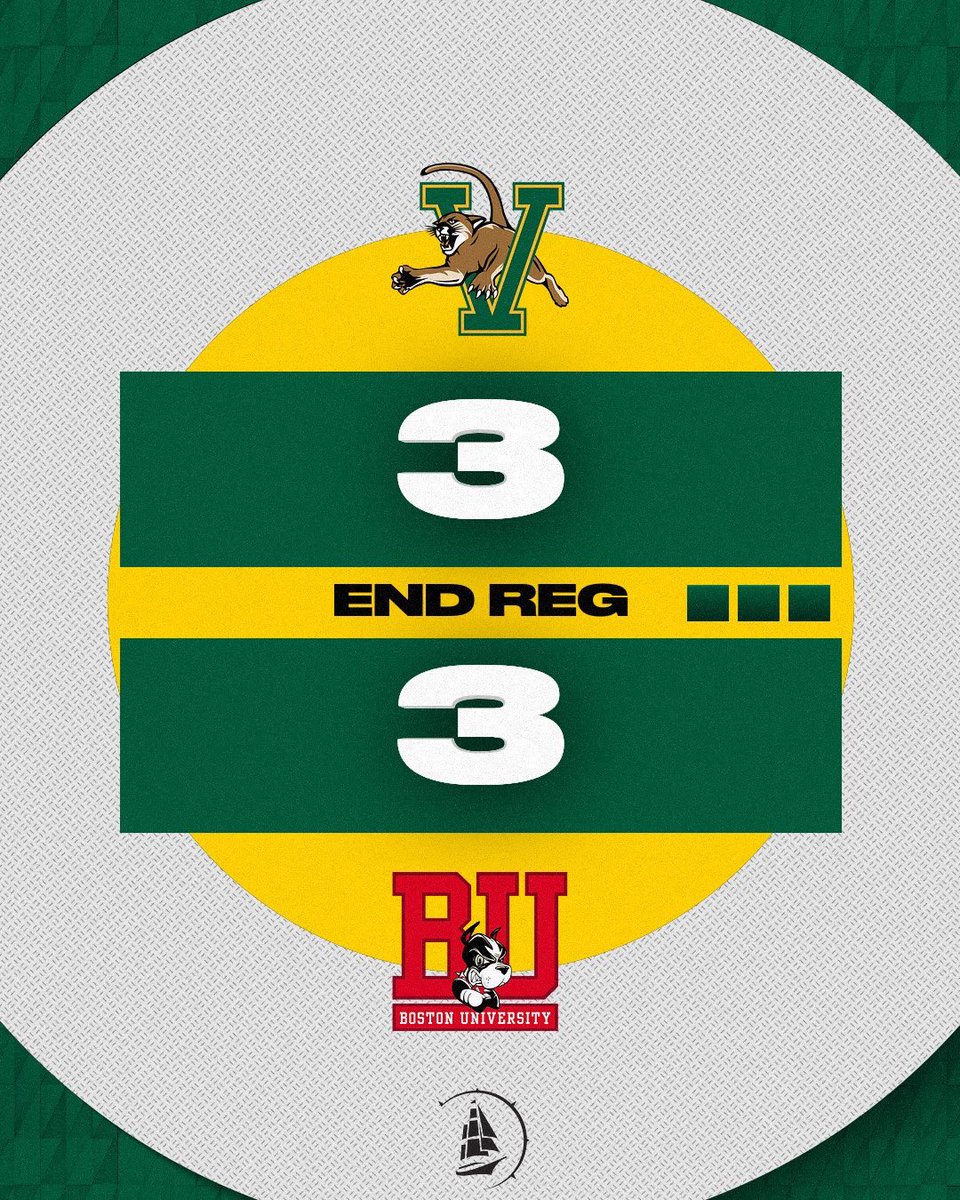 We’re headed to overtime from Walter Brown Arena.

#802Hockey