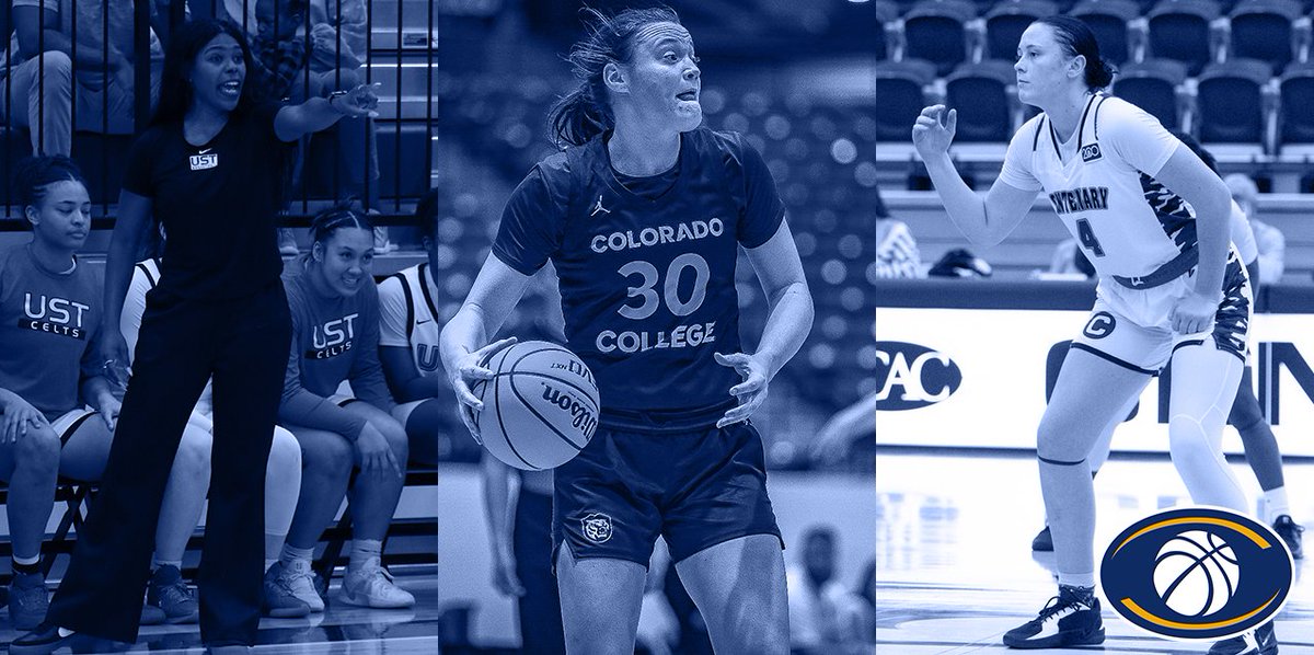 #SCAWbb | Colorado College's Tomlinson, St. Thomas' El-Ward Headline 2024-25 All-SCAC Women's Basketball Selections🏀

📰| shorturl.at/b20OD

#SCACPride | #SCACChamps | #d3hoops | #WhyD3