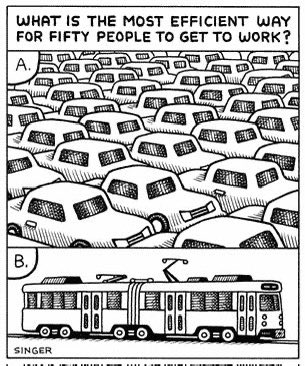 Wait, busses have always been better than cars..?