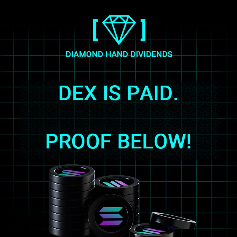 DHDividends's tweet photo. Dex Paid! 

https://t.co/5Qek0s4d9Q https://t.co/auAuOw93ps