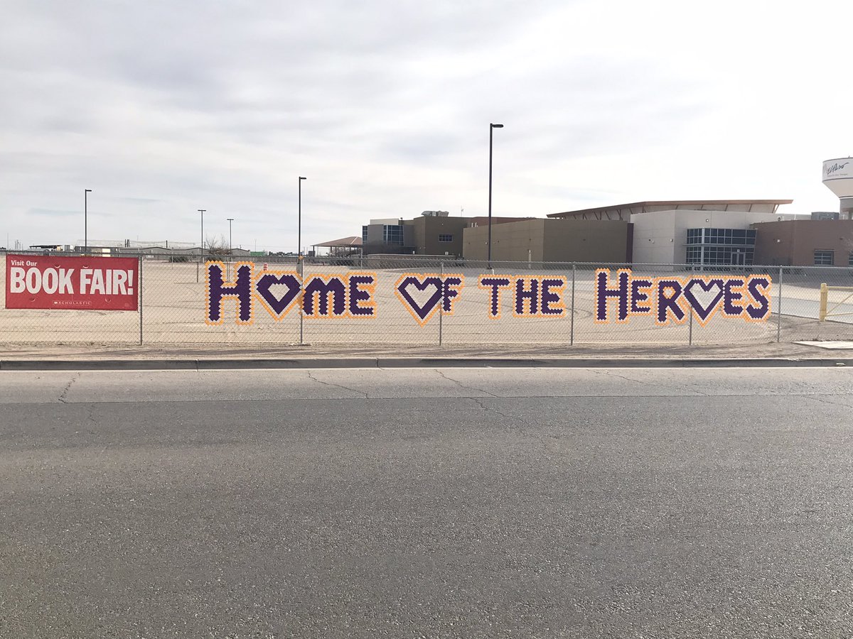 Truck has delivered and signs are up. Can’t wait to see everyone at our Hero Book Fair!