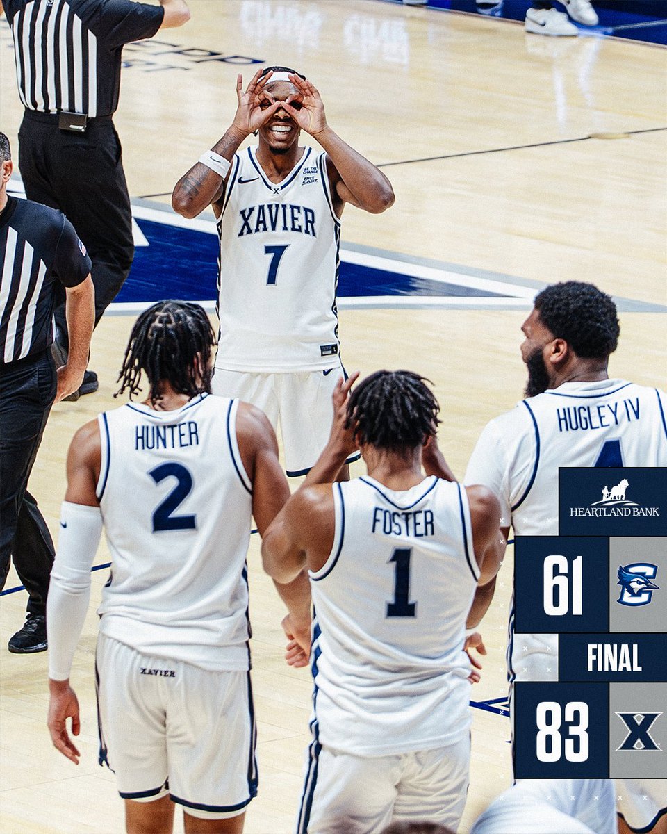 FIVE STRAIGHT ‼️ 

Zach leads with 23 and Ryan puts up 20 in the victory over Creighton.  

#LetsGoX | ALL IN