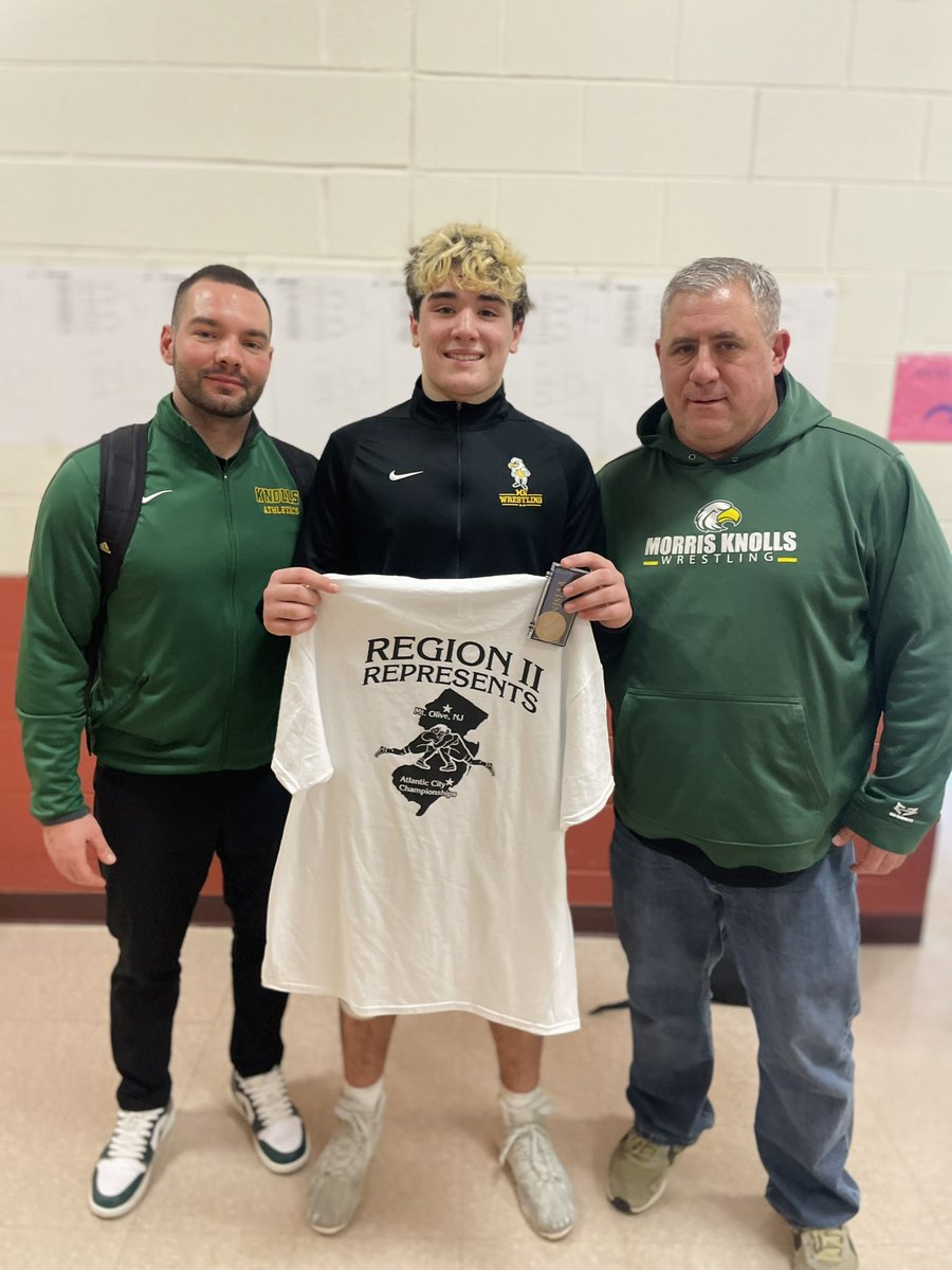 Congratulations to Luke Shivas for his 🥉 place finish at Region 2! punching his ticket to Atlantic City 🎟️