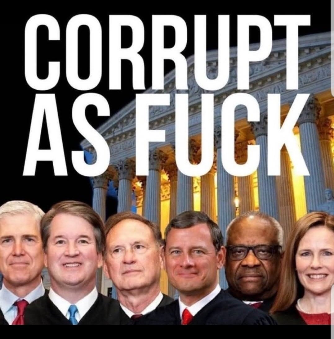 VsDemocracy's tweet photo. @TheRichFromCali @realDonaldTrump is #Americangarbage Also another cesspool of extriment r these corrupt fuckers so called justices in the corrupt lobbsited Conservative Supreme Court for allowing corrupt #DonTheCon walk! Look at this sleazy smug smile the asshole is happy! #FreeSpeech mfs https://t.co/n7ibC0byR6