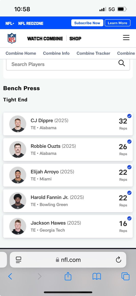 Hardwork WORKS! <a href="/CjDippre/">CJ Dippre</a> #NFLCombine