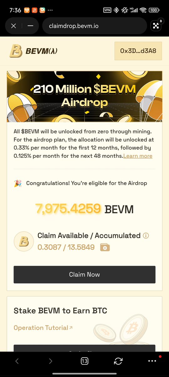 这是煞笔吗？60个月解锁？下轮牛市你还在不在都不知道！#BEVM