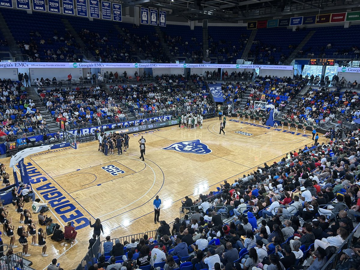 You can’t convince me that the Macon Coliseum is a better venue for the State Championship games than Georgia State would be.
