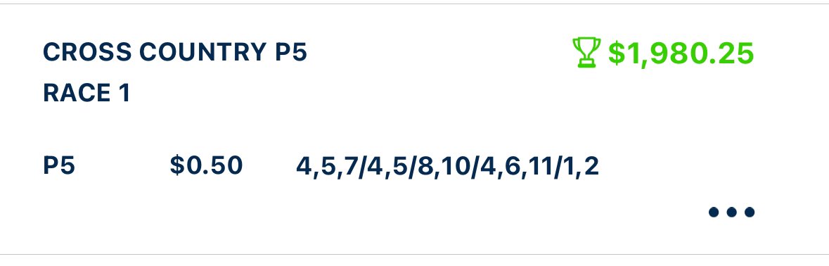 jayvis's tweet image. Always nice to hit my favorite bet going.