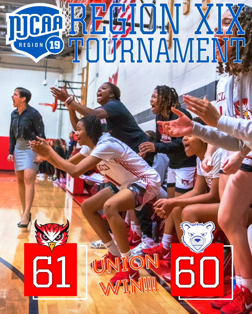 THE FINAL OWLS WIN‼️
THE Region XIX Title Returns to Union! 🏆
#WeAreOwlStrong 🦉💪🏾 #Family #OwlNation #SeparationSeason #NJCAAbasketball  #RegionXIX #NJCAARegionXIX #ChipChase2025🏆 #WinOrGoHome #GoOWLS #UnionWBB #AllIn #OwlsBasketball