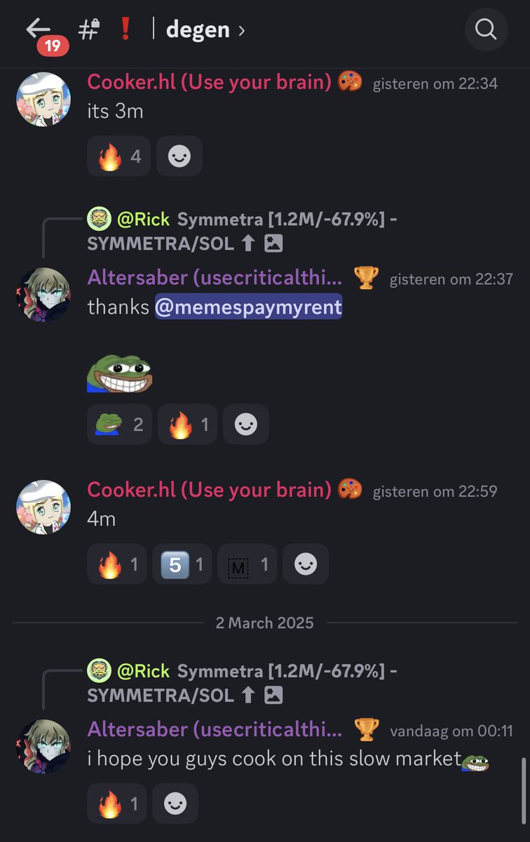 Big thanks to @altersabereth and <a href="/CookerFlips/">Cooker.hl | Kms.eth | 版本之子 | Cooker</a> for the amazing call in <a href="/PastelAlpha/">Pastel Alpha</a>  turned 20 SOL into 40 SOL In these market conditions this is truly special appreciate the insight and the call. Dont miss out join the community