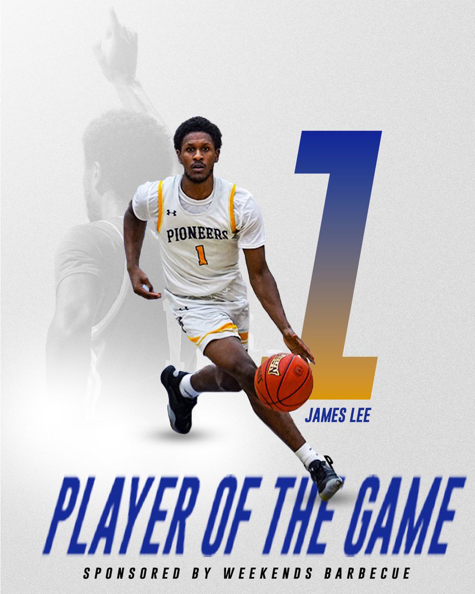 SAC QUARTERFINAL PLAYER OF THE GAME:
JAMES LEE

- 21 PTS
- 8 REB
- 8 AST
- 2 STL

#ITWIT