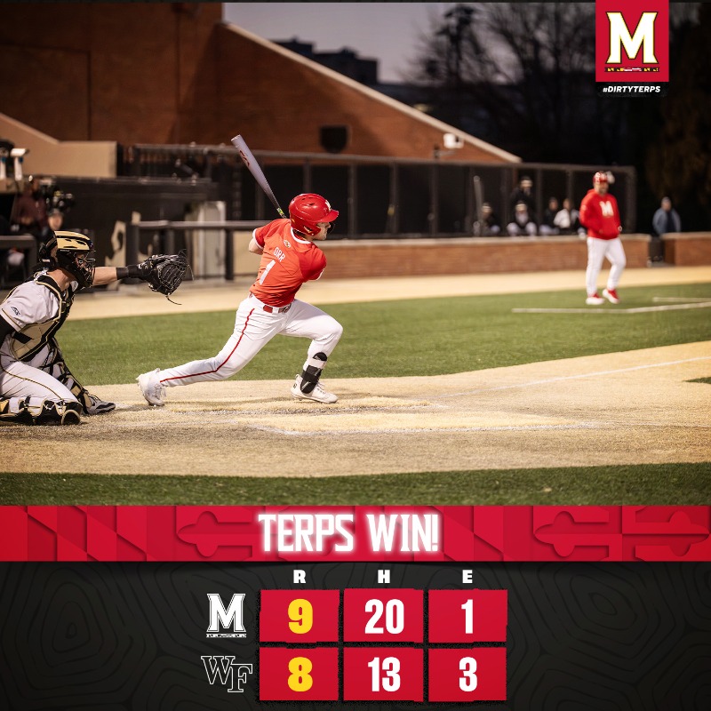 TerpsBaseball's tweet photo. Cardiac Terps: 2025 Edition

#DirtyTerps