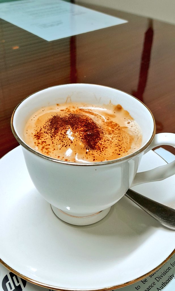 EcoVibeExplorer's tweet photo. A tasty coffee at the workplace makes life easy.. 😋 https://t.co/BGC87zMMoR