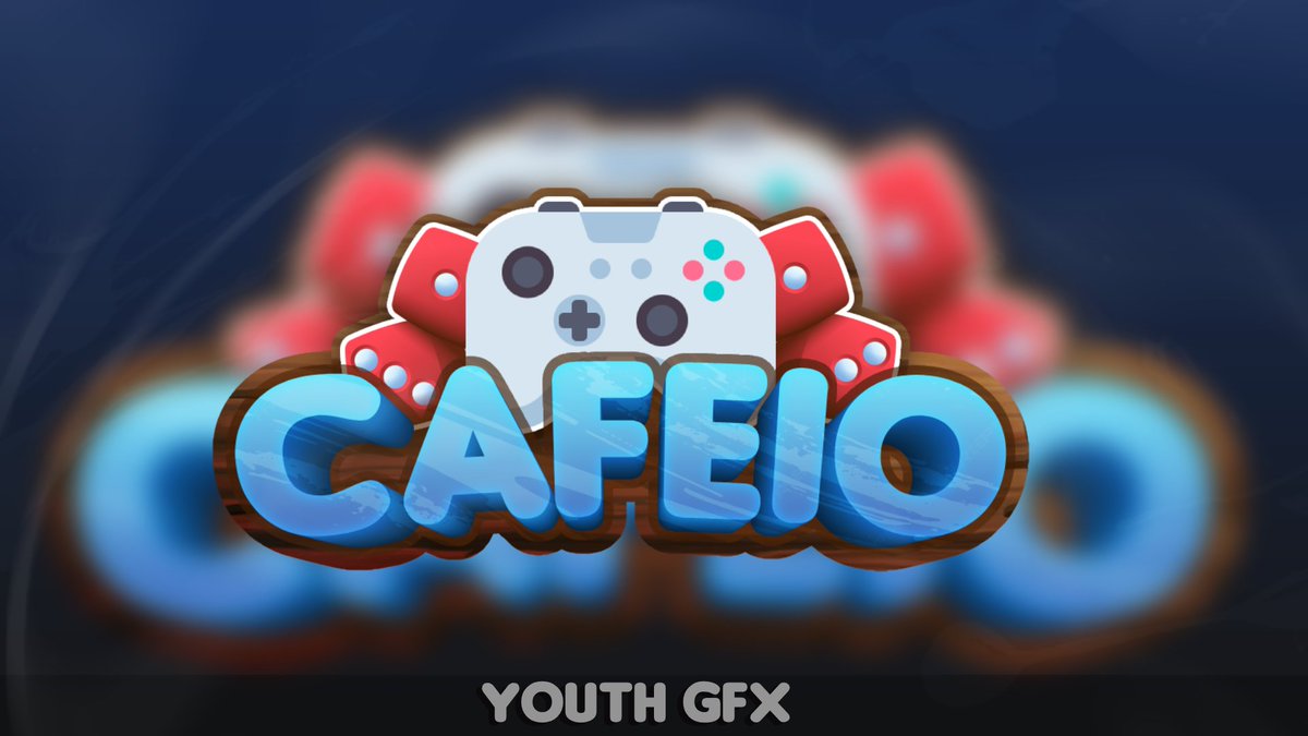 Cafeio logo  

Discord: discord.gg/Gp8YCqvSr3

Like + retweet 😍 

#RobloxDev #Robloxlogo #Robloxgfx #ROBLOX #robloxart #Logodesigner #logodesigns #RTC #logos #RobloxUi #gui #robloxgui