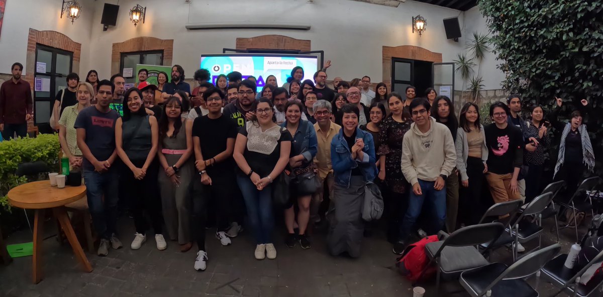 socialtic's tweet image. 🎉🎉Termina una edición más de #OpenDataDay

Muchas gracias a toda la banda que le cayó a #EspacioNativo a celebrar la fiesta de los #DatosAbiertos

Estén pendientes a nuestras redes porque vamos a publicar un recap con todo lo que se vivió en esta jornada 🫰🏻🫰🏻