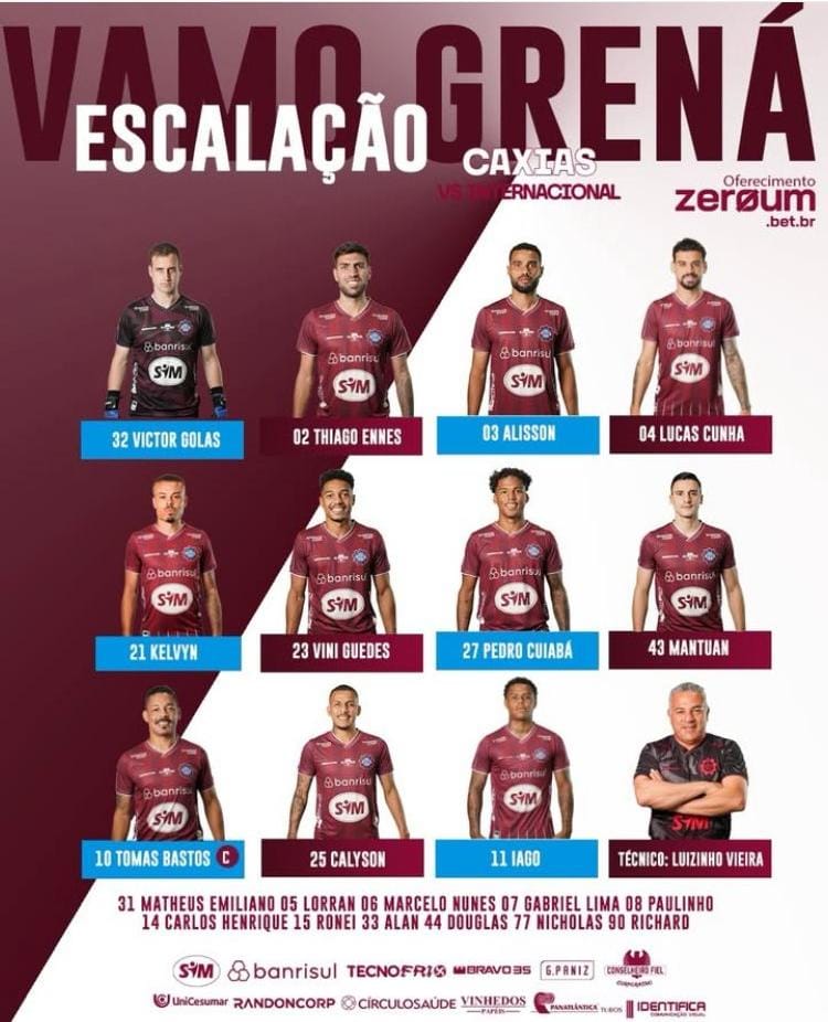 🇮🇩 Está NO AR a jornada esportiva estilo Guaíba para Inter x Caxias.

🎙 Orestes de Andrade
🔎 <a href="/RogerioAmaral_/">Rogério Amaral</a>
🎤 <a href="/dobrunooliveira/">Bruno Oliveira</a>, <a href="/JeanSoaresrg/">Jean Soares</a> e <a href="/_thaliadecastro/">Thalia de Castro</a>
📊 Maurício Souza

📻 FM 101.3 | APP
🎥 youtube.com/live/f2jHwqEO8…