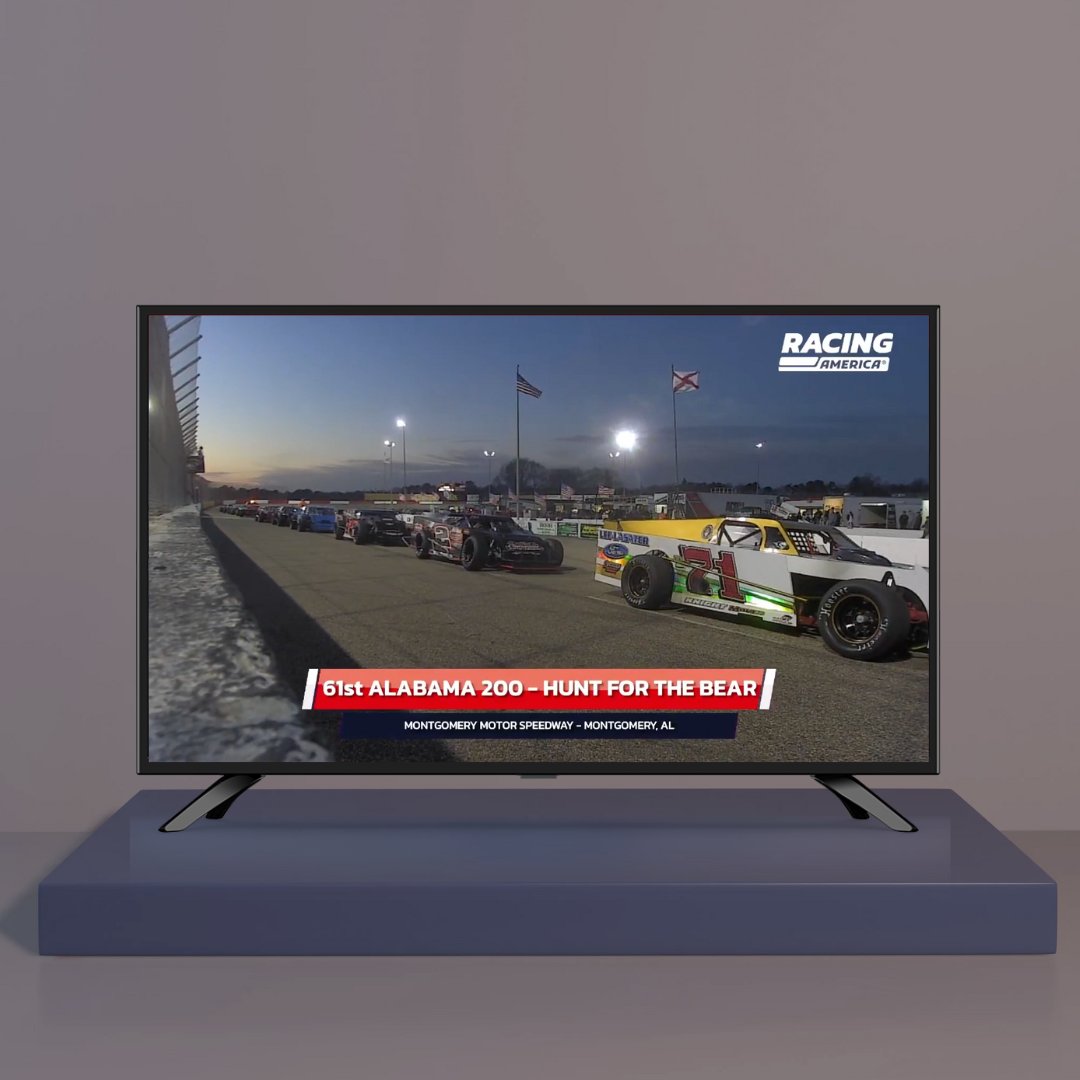 📺Coverage for the 61st Annual  #Alabama200 Hunt for the Bear is now LIVE on RacingAmerica.TV!

Kicking things off, the <a href="/MOM__tour/">Modifieds of Mayhem</a>!

Subscribe: offer.racingamerica.com