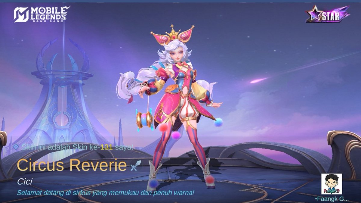 Saya baru saja mendapatkan Skin baru Circus Reverie di Mobile Legends: Bang Bang! Ayo kita berhadapan melawan Player MOBA terbaik dunia bersama-sama! 
r8qs.adj.st/appinvites?adj…
