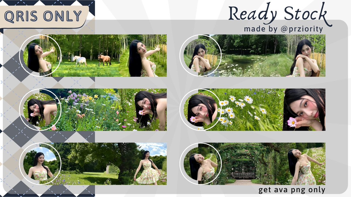 prziority's tweet image. hi bub, rt this will be appreciated ‹𝟹

ak membawa layout ridi 💰
໒꒰ྀི´ ˘ ` ꒱ྀིა [ red velvet joy ] ʚɞ ⁺˖ ⸝⸝
yang bisa kamu bawa pulang dengan harga IDR 4.OOO / each aja nih🧃⭐️

🐢 kindly check alt yaa bub

#zonauang #zonajajan