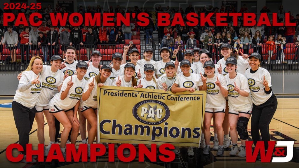 LEADERS OF THE PAC‼️

W&amp;J secures their 7th PAC Championship win!

PAC Most Outstanding Player: Addy Cherry

PAC All-Tournament Team: Meghan Dryburgh, Katie Kovalchick

#PrezPride