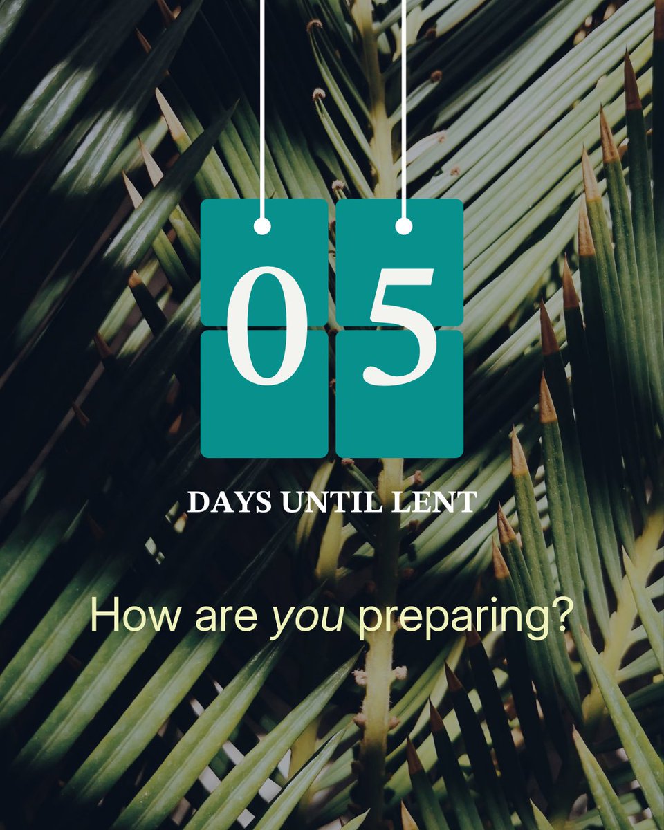 Guideposts's tweet image. 🌿 Lent Countdown: Preparing Our Hearts 🌿

As we journey through Lent, let’s take time to reflect, pray, and grow in faith. What’s one way you’re preparing your heart for Easter?

#LentCountdown #FaithReflection #Guideposts