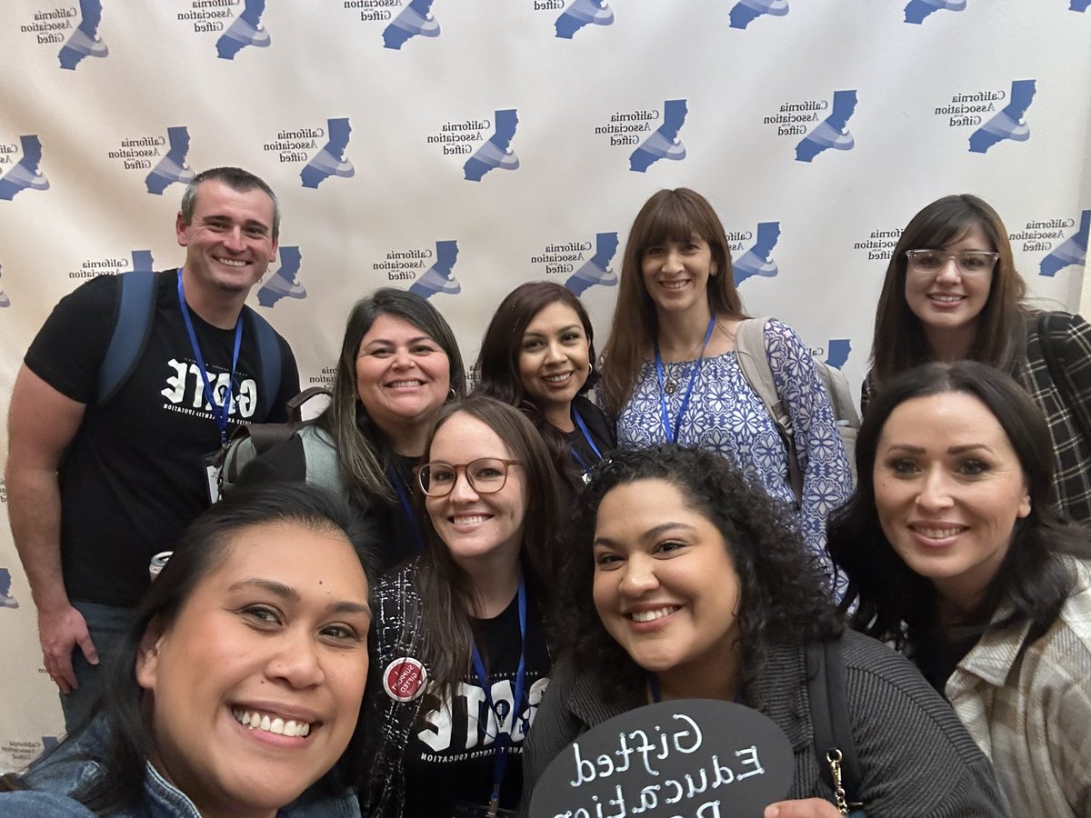 AshleyMBSD's tweet image. CAG Conference 2025 with 1/3 of the most amazing team! 🙃 Day 1 was a huge success, as we have not only been validated in the things we do, but we are learning so much on how to continue to improve our program! #giftededucation #bsdGATE #BurtonExperience #continuousimprovement