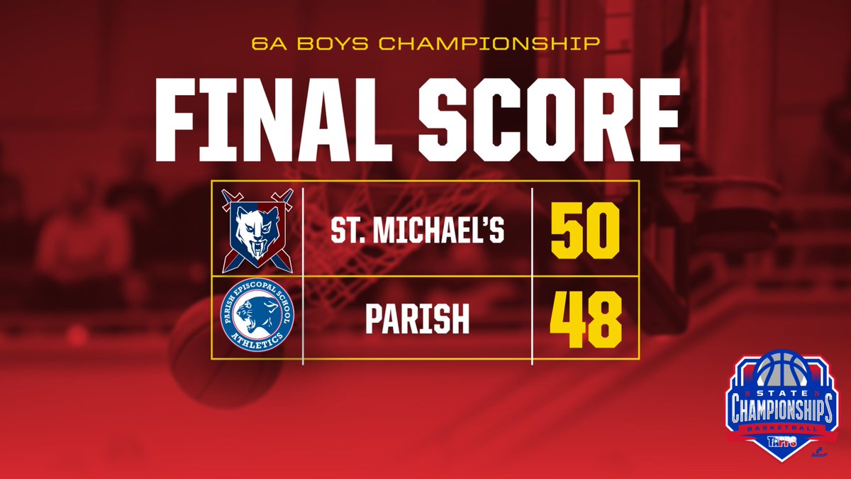 6A Boys State Championship Final Score