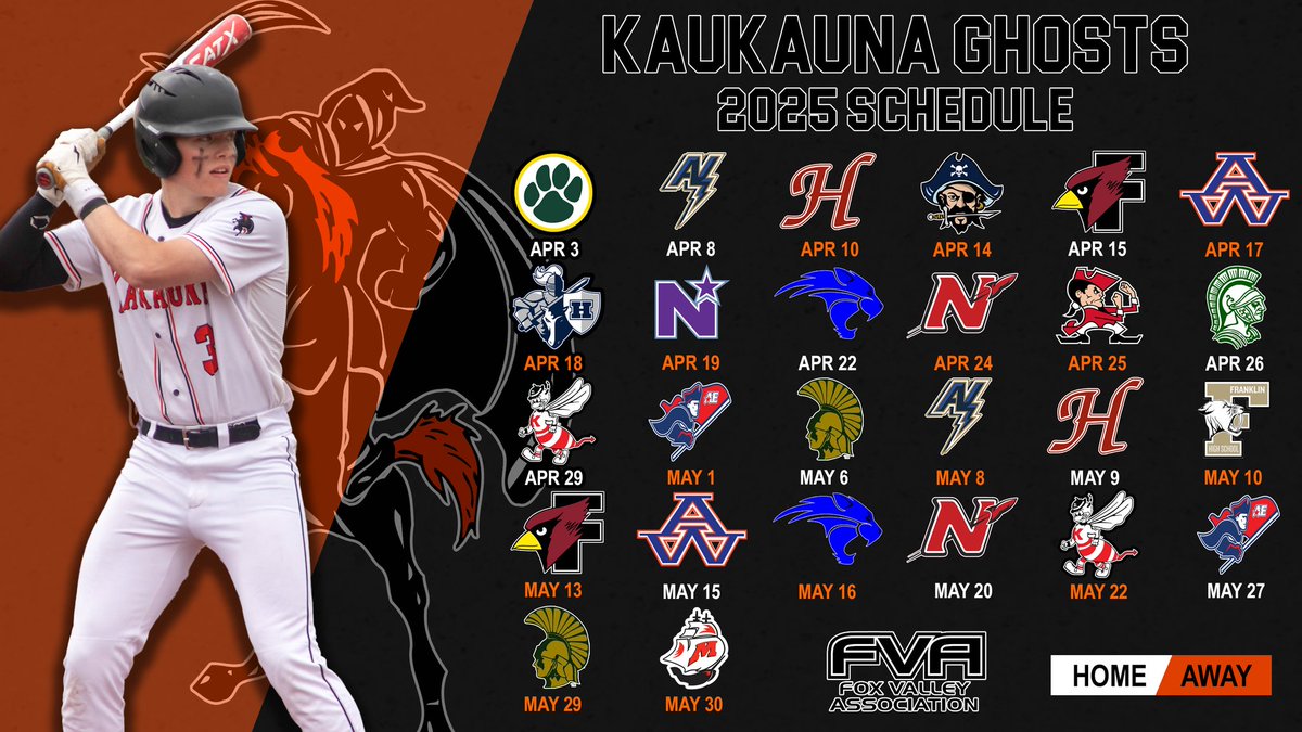 A few short weeks until our season officially starts! Here is our varsity schedule for the 2025 spring. We are excited to play a lot of great teams this year. #stackdays #perfectyourCRAFT