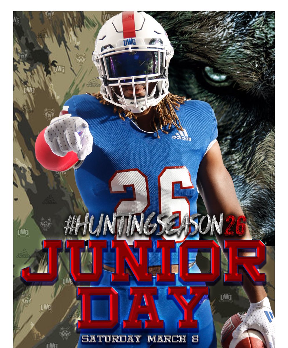 Derwin Creighton Jr. (DJ) (@dc33real) on Twitter photo I will be attending <a href="/UWGFootball/">West Georgia Football</a> Junior Day next Saturday! Thank you for the invite <a href="/CoachSEllis/">SUMNER ELLIS</a> <a href="/CoachA_Davis/">Austin Davis</a> #huntingseason26 <a href="/GA_FBRecruiting/">Glynn Academy Football Recruiting</a> <a href="/CoachRock73/">Rocky Hidalgo</a> <a href="/CoachMMMoore/">Matt Moore</a> I will be attending <a href="/UWGFootball/">West Georgia Football</a> Junior Day next Saturday! Thank you for the invite <a href="/CoachSEllis/">SUMNER ELLIS</a> <a href="/CoachA_Davis/">Austin Davis</a> #huntingseason26 <a href="/GA_FBRecruiting/">Glynn Academy Football Recruiting</a> <a href="/CoachRock73/">Rocky Hidalgo</a> <a href="/CoachMMMoore/">Matt Moore</a>