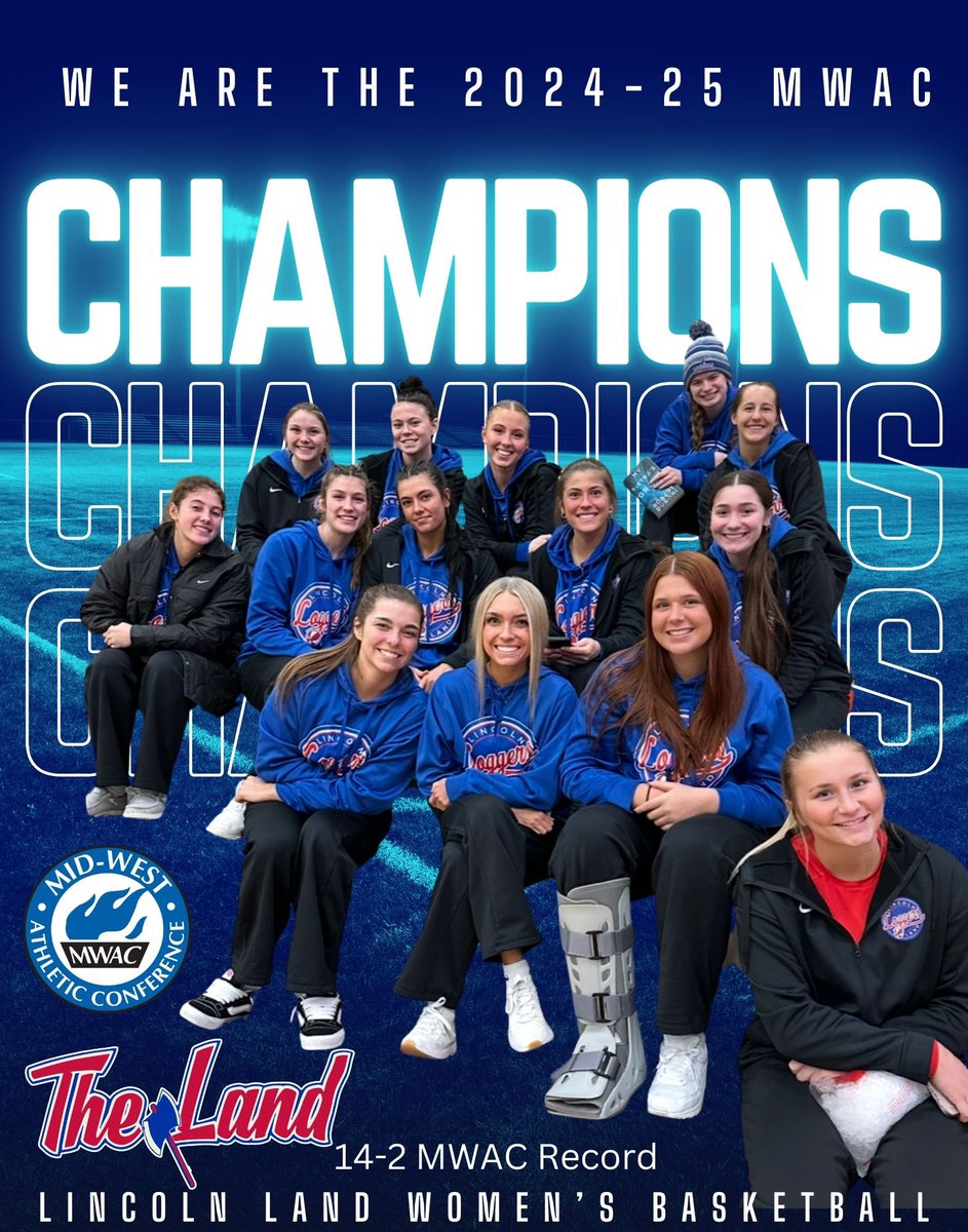 Lincoln Land Loggers WBB (@llcc_loggerswbb) on Twitter photo #4 <a href="/LLCC_LoggersWBB/">Lincoln Land Loggers WBB</a> are the 2024-25 MWAC Champions! Lincoln Land WBB finished the season 14-2 in conference play and 28-2 overall. #TheLand #RollLogs #ChopOn <a href="/NJCAABasketball/">NJCAA Basketball</a> #4 <a href="/LLCC_LoggersWBB/">Lincoln Land Loggers WBB</a> are the 2024-25 MWAC Champions! Lincoln Land WBB finished the season 14-2 in conference play and 28-2 overall. #TheLand #RollLogs #ChopOn <a href="/NJCAABasketball/">NJCAA Basketball</a>