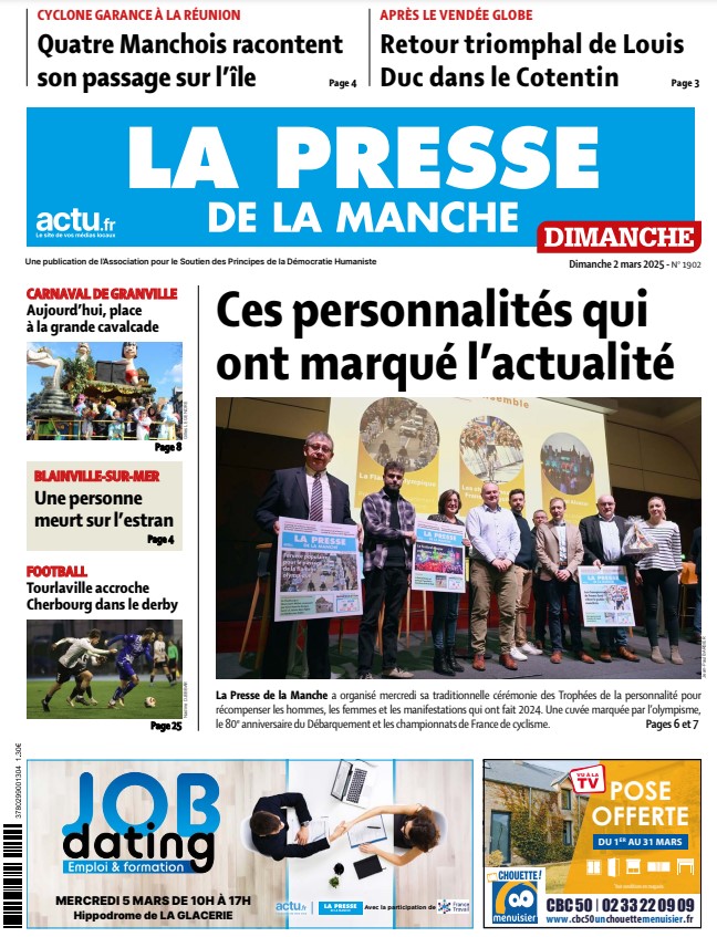 À la Une de notre édition de ce dimanche 2 mars 2025... Retrouvez toutes ces informations, et bien d’autres encore, immédiatement d'un simple clic, dans notre format numérique : moncompte.actu.fr/kiosque/la-pre…