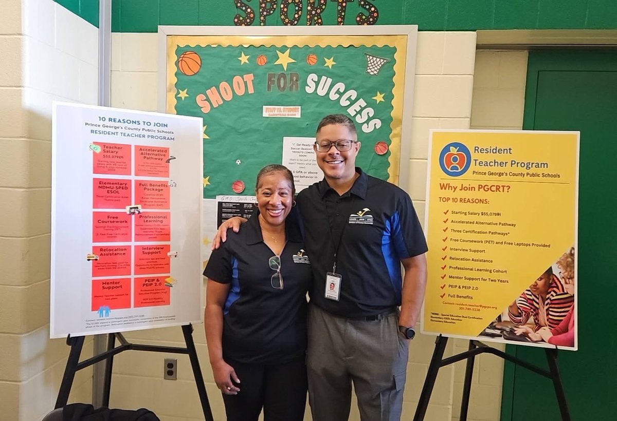 ⭐️Our Resident Teacher expert, Dr. LaChon Winston is always representing <a href="/pgcps/">PGCPS</a> well. She is  always willing to serve the Prince George's County community. Federal employees, we've got you! Consider joining PGCPS! <a href="/CoachKHolden14/">Dr. Kristi Holden</a> <a href="/DrMYWilson/">Melissa</a> #PGCPSProud