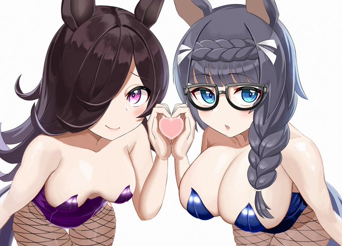 ミスを見つけたので再掲!
#ウマ娘 #ライスシャワー  #ゼンノロブロイ 