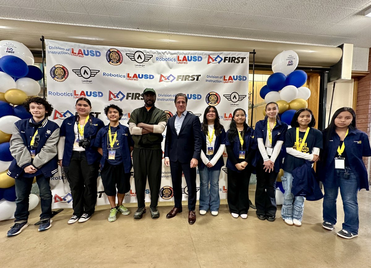 Alberto M. Carvalho (@lausdsup) on Twitter photo Thrilled to attend <a href="/LASchools/">Los Angeles Unified</a>' 2025 FTC Championship with STEAM champion <a href="/iamwill/">will.i.am</a>. Today we celebrated innovation, achievement, and access to transformative STEAM opportunities. I believe in the power of science, and I believe in our students. Through robotics, coding, and tech, Thrilled to attend <a href="/LASchools/">Los Angeles Unified</a>' 2025 FTC Championship with STEAM champion <a href="/iamwill/">will.i.am</a>. Today we celebrated innovation, achievement, and access to transformative STEAM opportunities. I believe in the power of science, and I believe in our students. Through robotics, coding, and tech,