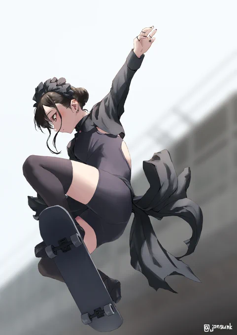 競泳メイド 
