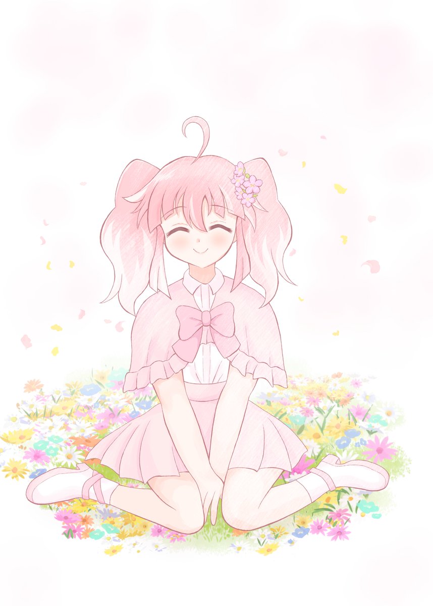 nao_kesa's tweet image. 春、あんこ咲く季。
#季咲あんこ #ふわふわあんこ