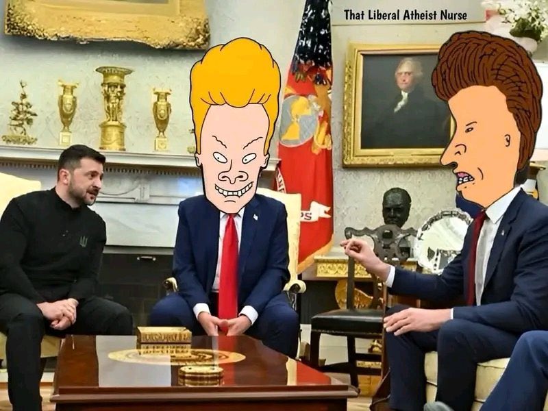 Whoever did this should apologize to Beavis &amp; Butthead.